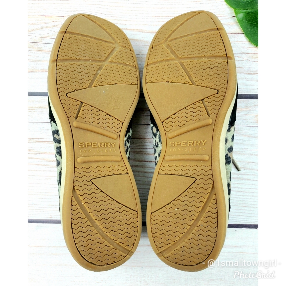 Sperry Top Siders cheetah print loafers 9.5 - Picture 8 of 8